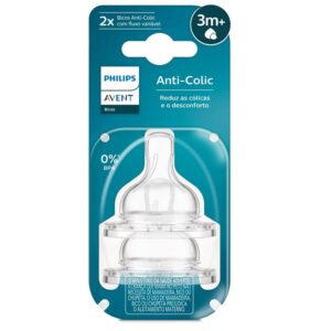 2 tetinas repuesto de (flujo variable) 3m+ anti-colic philips avent