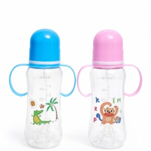 Tetero plástico asas bubu  9oz/250mL
