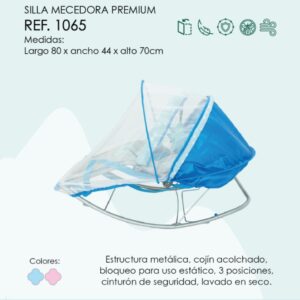 Silla mecedora premium ref 1065 infantiles abba