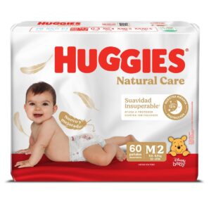 Pañal huggies natural care M/2 X 60
