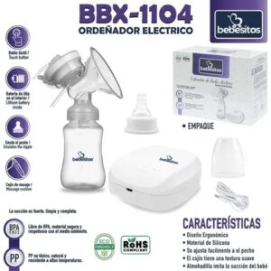 Extractor de leche materna eléctrico bebesitos