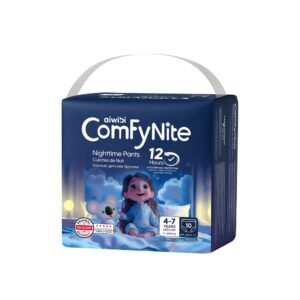 Pañal aiwibi comfynite tipo pants S/M 4-7 años x 10