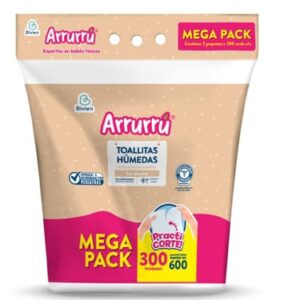 Arrurrú toallitas húmedas avena & karité x 300