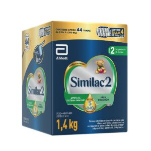 Similac etapa 2 (A partir de 6 meses) 5 HMOs caja x 1,4 kg