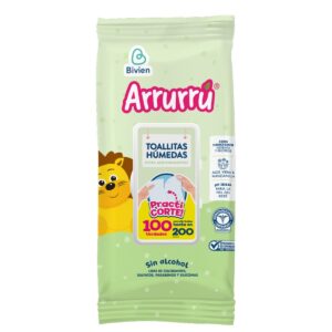 Arrurrú toallitas húmedas aloe & manzanilla x 100
