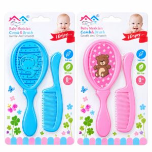 Cepillo y peine animado baby musician