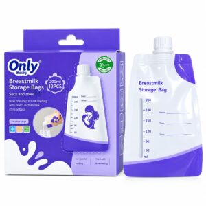 Bolsa para leche materna only baby 200mL x 12und