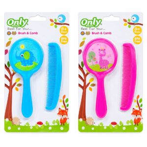 Cepillo y peine only baby 0m+