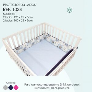 Protector para cuna ref 1034 infantiles abba