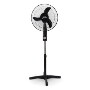 Ventilador pedestal negro 16" home elements